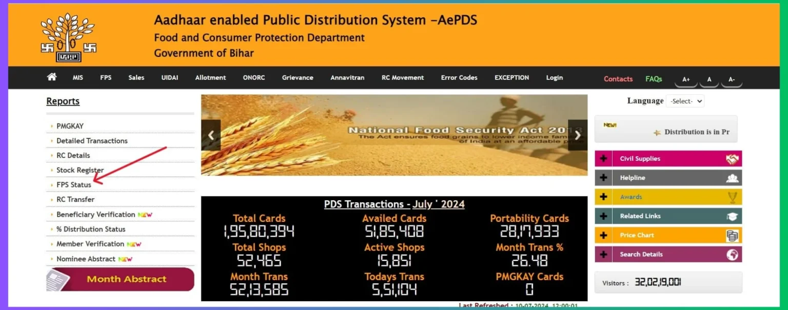  FPS Status Online